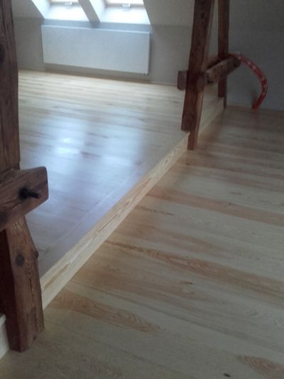 Boden Diele versiegelt